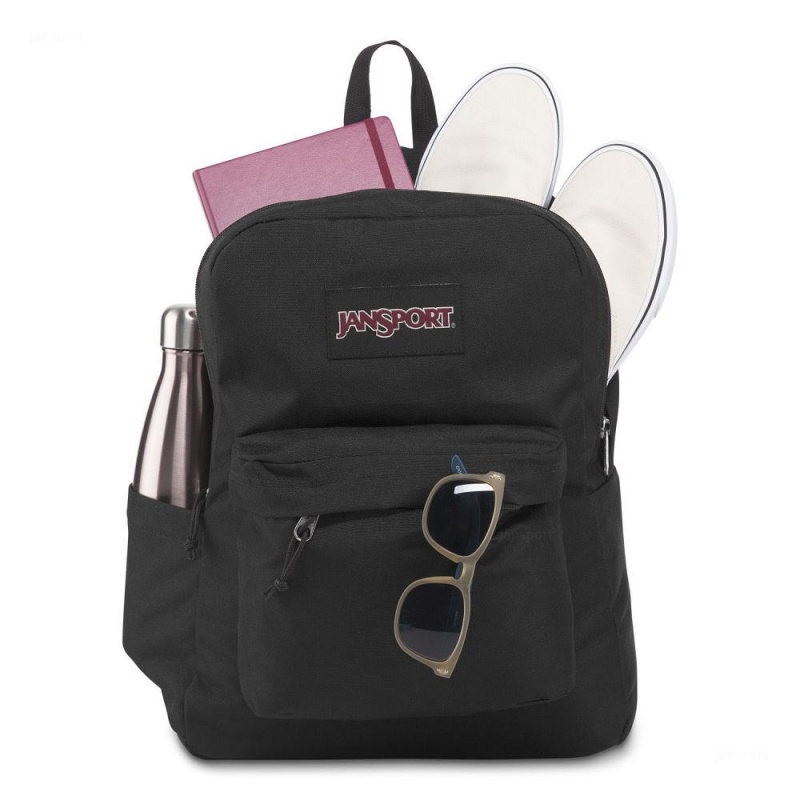 Batohy Batoh Na Notebook JanSport SuperBreak® Plus Černé | CZJVR58636