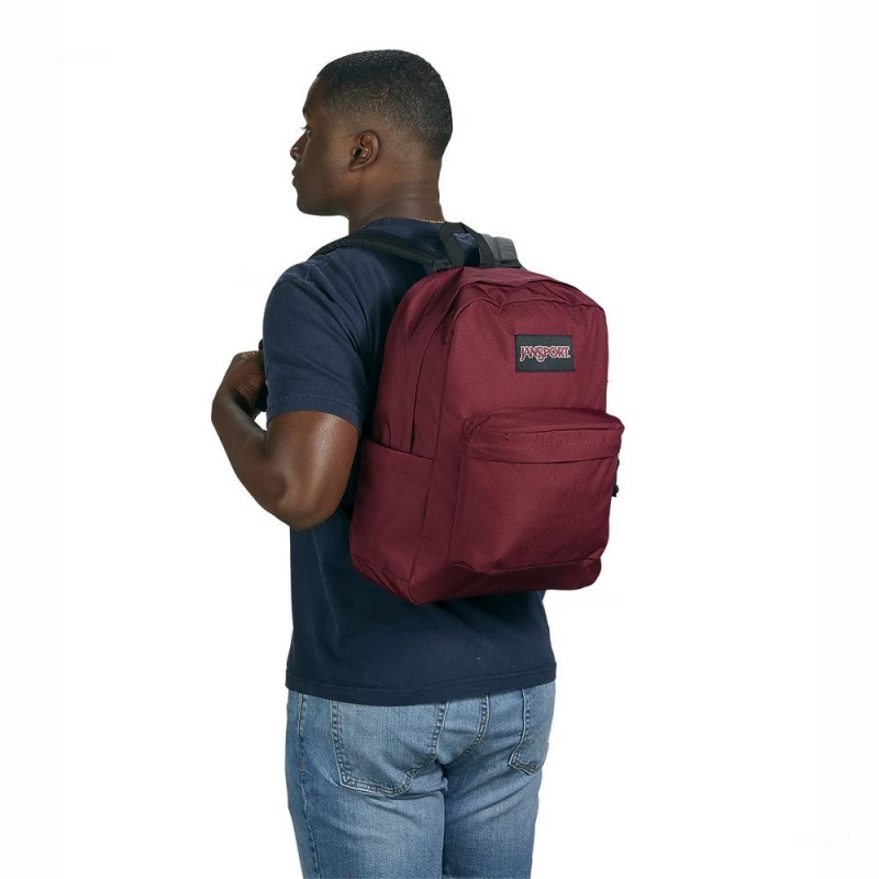 Batohy Batoh Na Notebook JanSport SuperBreak® Plus Vínové | CZDYB36317