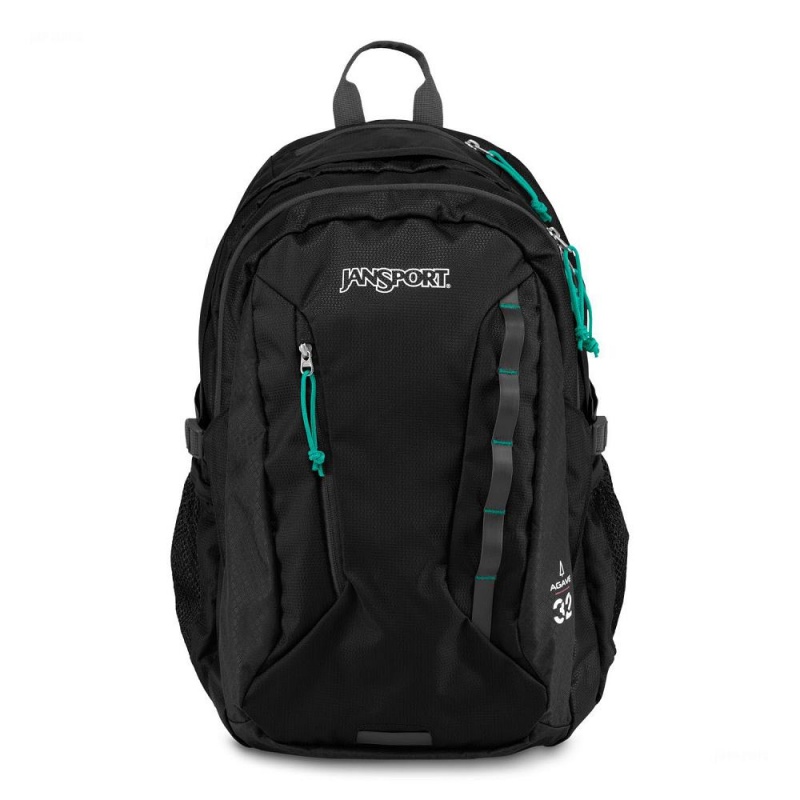 Batohy Školní batohy JanSport Agave Černé | BCZSO95566