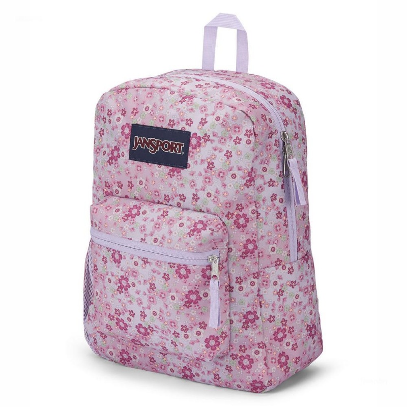 Batohy Školní batohy JanSport CROSS TOWN Růžové | ACZDF47916