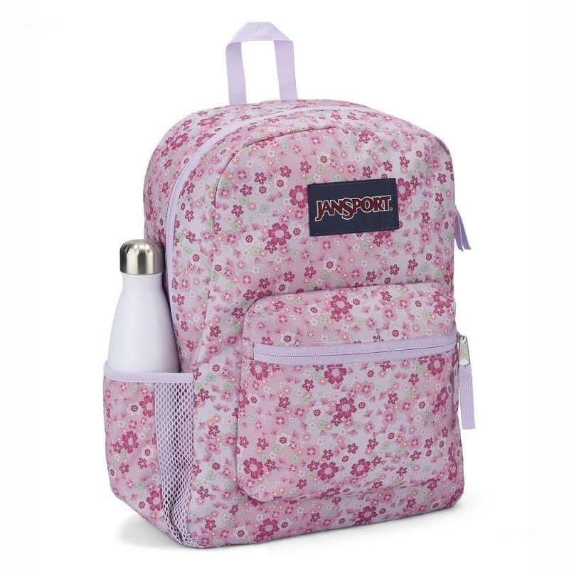 Batohy Školní batohy JanSport CROSS TOWN Růžové | ACZDF47916