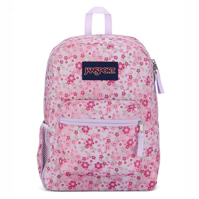 Batohy Školní batohy JanSport CROSS TOWN Růžové | ACZDF47916