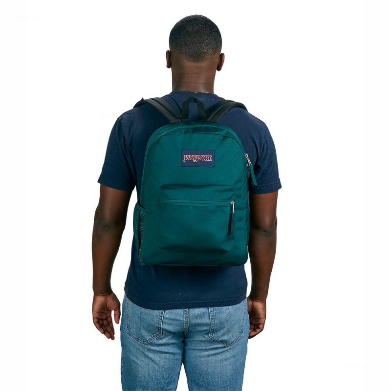 Batohy Školní batohy JanSport CROSS TOWN Zelene | XCZBH75230