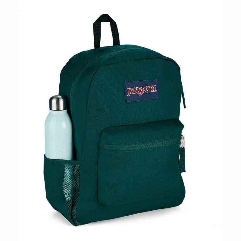 Batohy Školní batohy JanSport CROSS TOWN Zelene | XCZBH75230