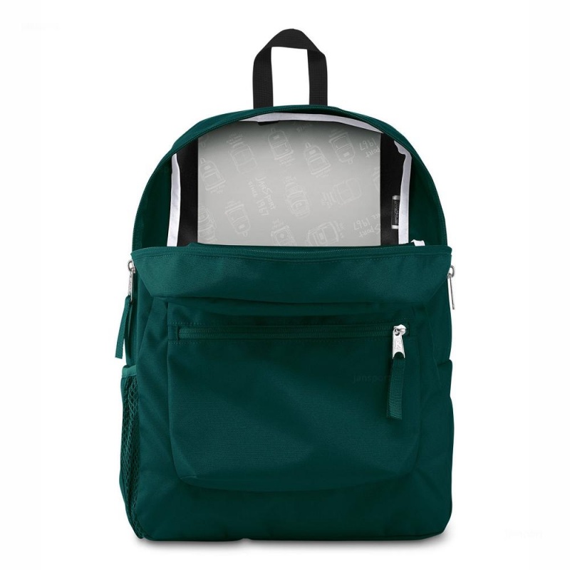 Batohy Školní batohy JanSport CROSS TOWN Zelene | XCZBH75230