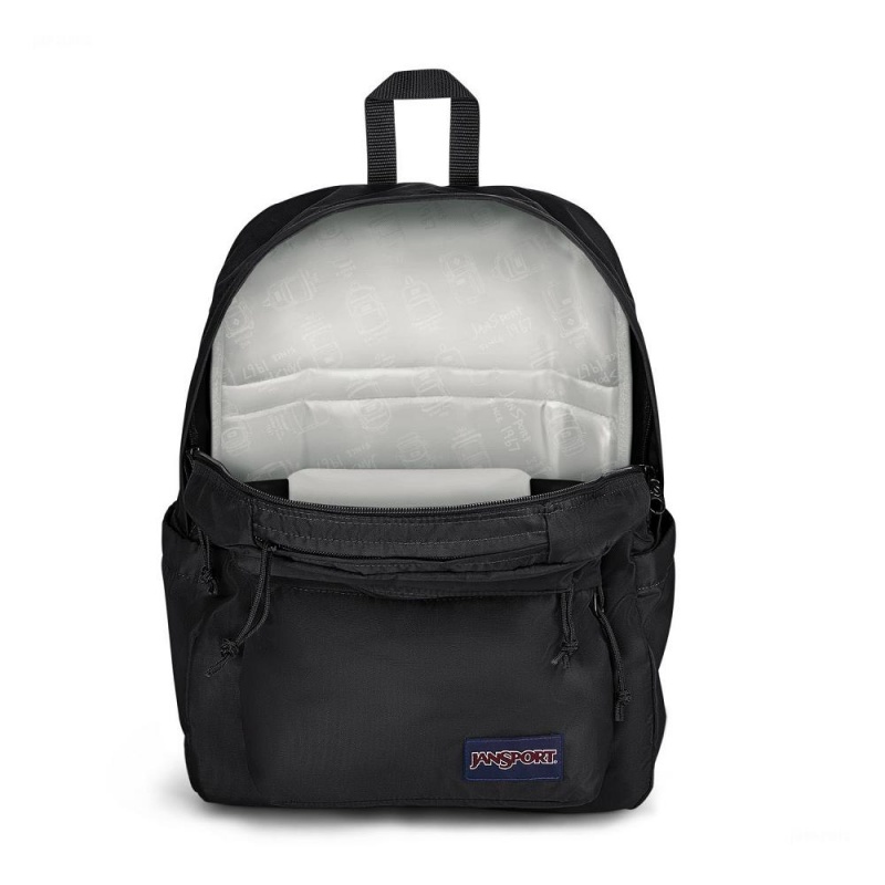 Batohy Školní batohy JanSport Double Break Černé | CZNZX25613