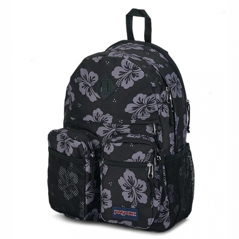 Batohy Školní batohy JanSport GRANBY Černé Šedé | ACZWC36306