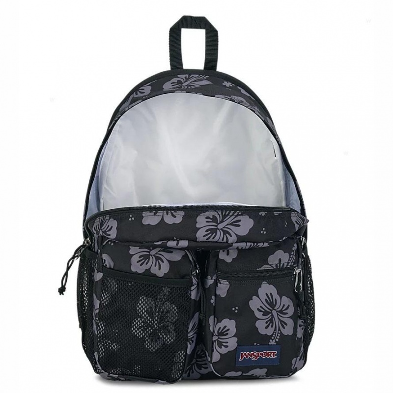 Batohy Školní batohy JanSport GRANBY Černé Šedé | ACZWC36306