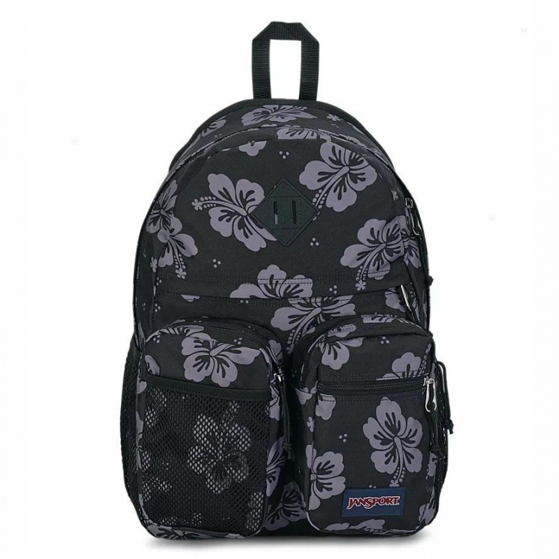 Batohy Školní batohy JanSport GRANBY Černé Šedé | ACZWC36306