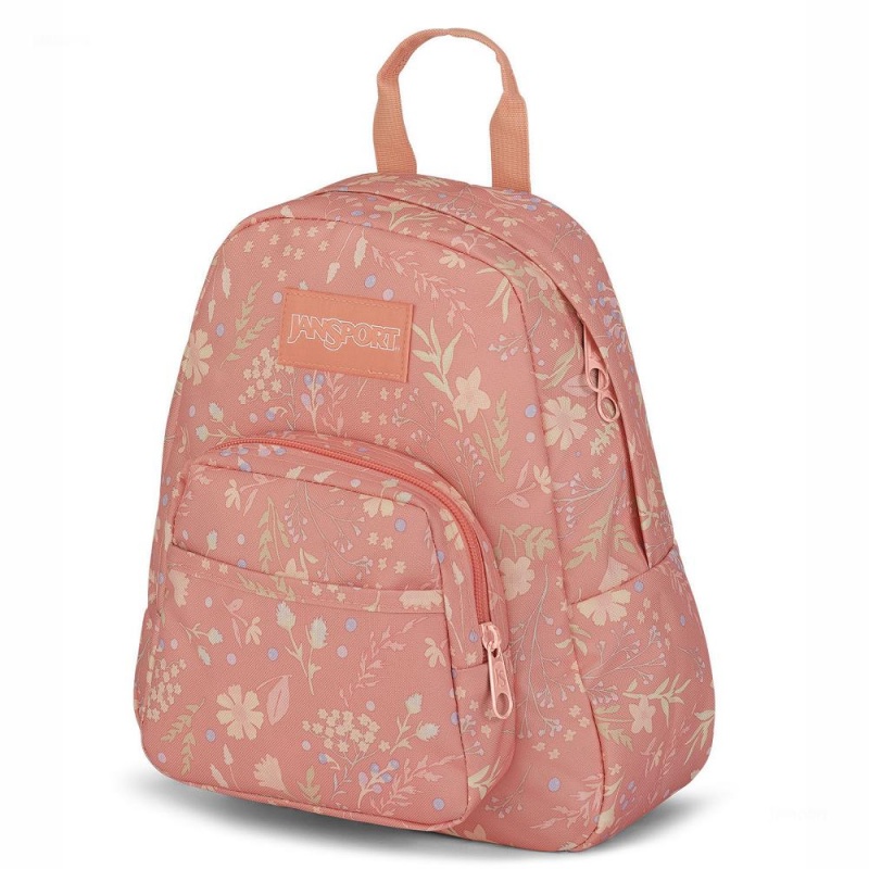 Batohy Školní batohy JanSport HALF PINT MINI Růžové | PCZER99294