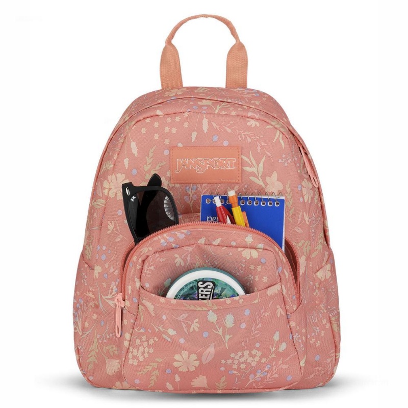 Batohy Školní batohy JanSport HALF PINT MINI Růžové | PCZER99294