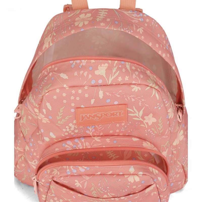 Batohy Školní batohy JanSport HALF PINT MINI Růžové | PCZER99294