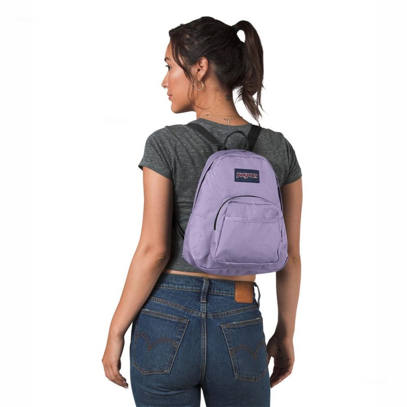 Batohy Školní batohy JanSport HALF PINT MINI Fialové | UCZND29890