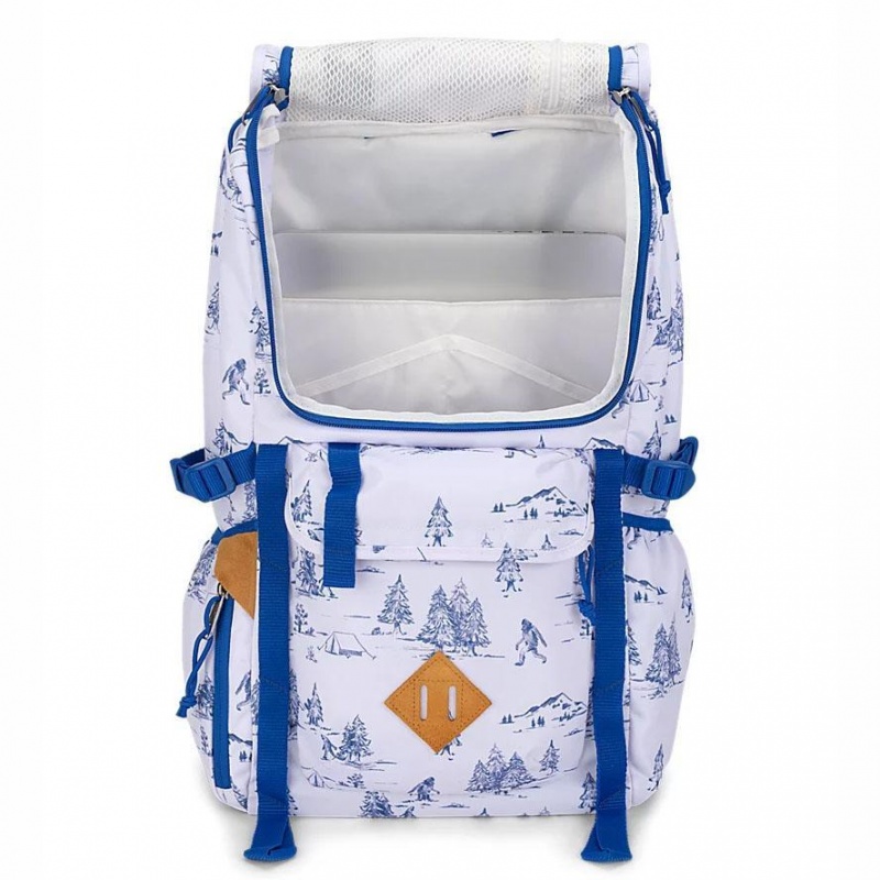 Batohy Školní batohy JanSport Hatchet Bílé Blankyt | CZICD39321