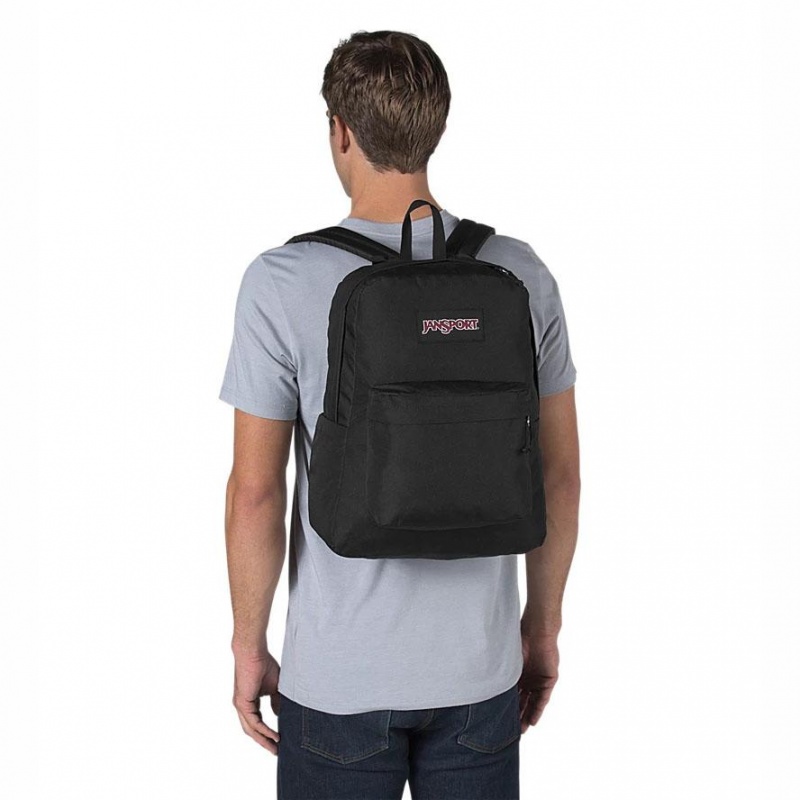 Batohy Školní batohy JanSport MIDNIGHT BUNDLE Černé | DCZKV91799