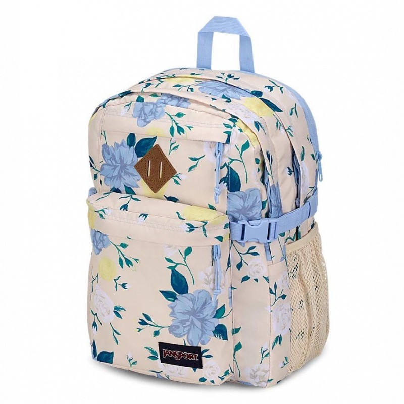 Batohy Školní batohy JanSport Main Campus Blankyt Žluté | CZCVG72066