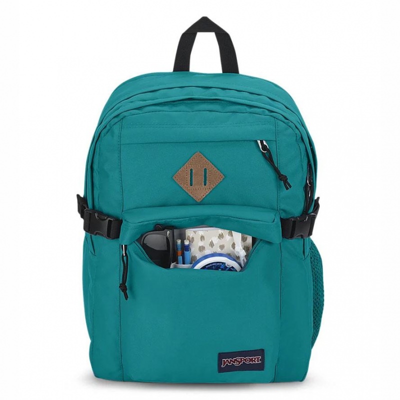 Batohy Školní batohy JanSport Main Campus Zelene | CZNEJ54455