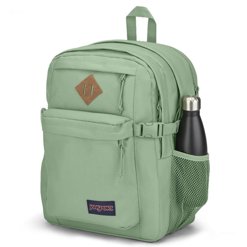 Batohy Školní batohy JanSport Main Campus FX Zelene | TCZWZ53473