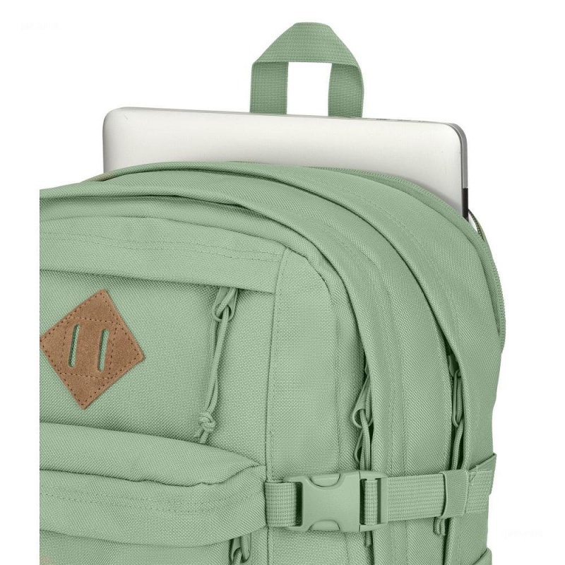 Batohy Školní batohy JanSport Main Campus FX Zelene | TCZWZ53473