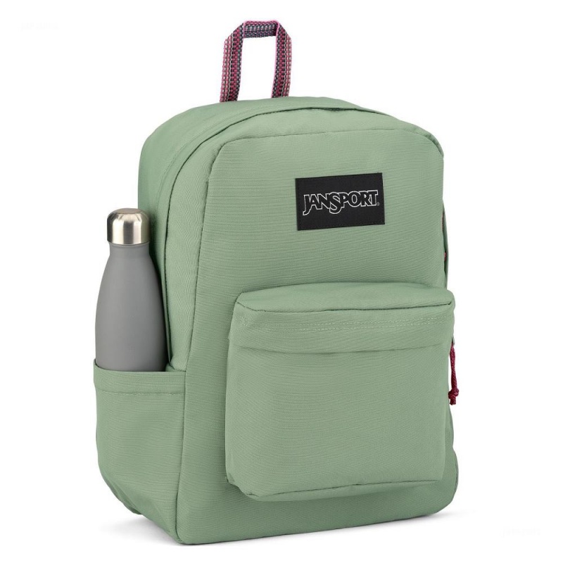 Batohy Školní batohy JanSport Restore Pack Olivy Zelené | CZEAH87712