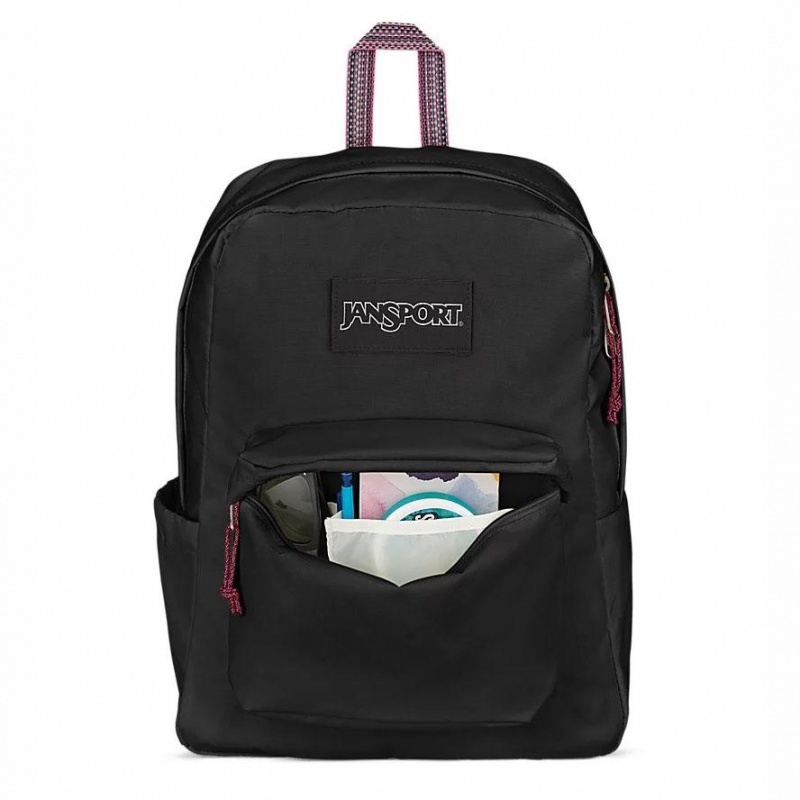 Batohy Školní batohy JanSport Restore Pack Černé | PCZER55498