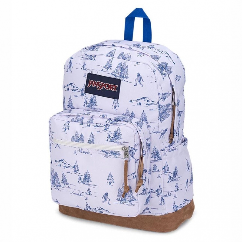 Batohy Školní batohy JanSport Right Pack Bílé Blankyt | ZCZNQ30694