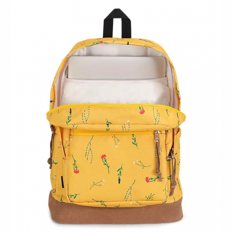 Batohy Školní batohy JanSport Right Pack Žluté | ECZVG82324