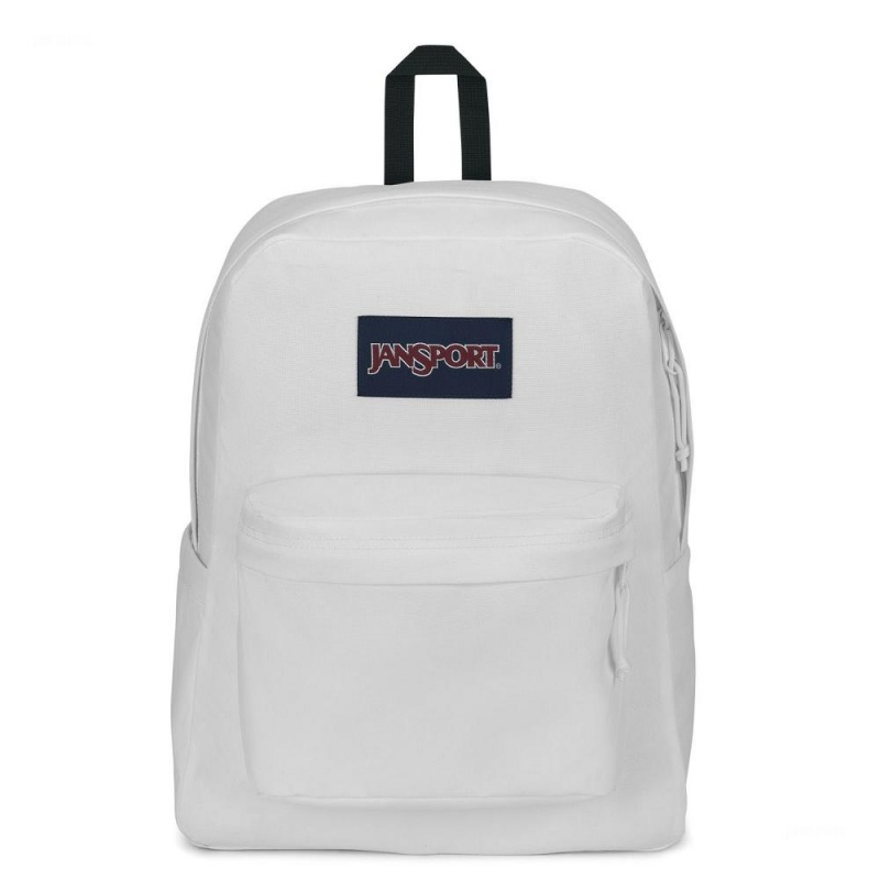 Batohy Školní batohy JanSport SuperBreak® Bílé | CZJBT76601