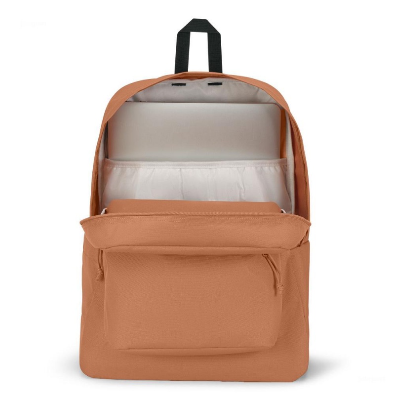 Batohy Školní batohy JanSport SuperBreak® Plus Oranžové | CZICD69344