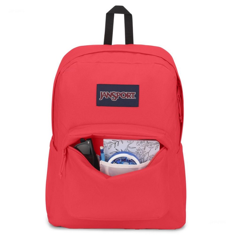 Batohy Školní batohy JanSport SuperBreak® Plus Růžové | CZIIZ45720