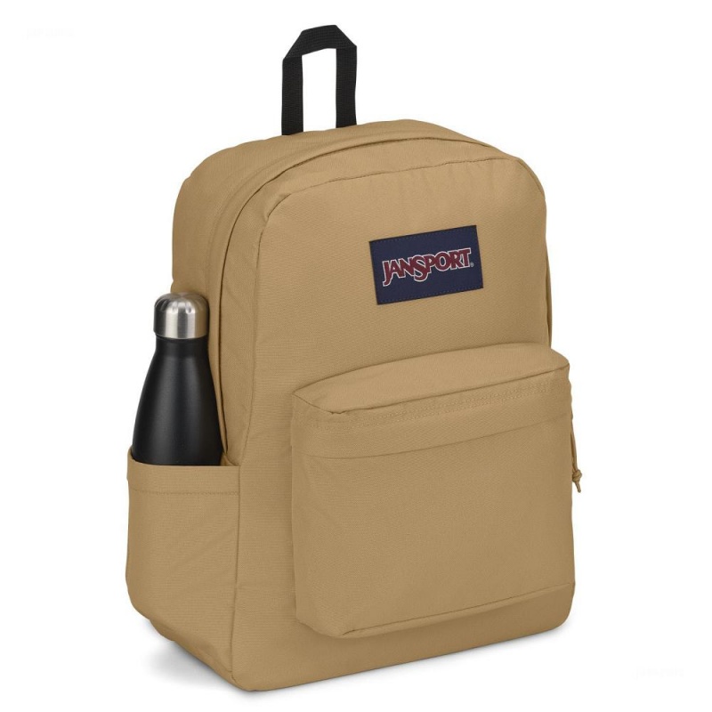 Batohy Školní batohy JanSport SuperBreak® Plus Hnědožlutý | ZCZNQ93454