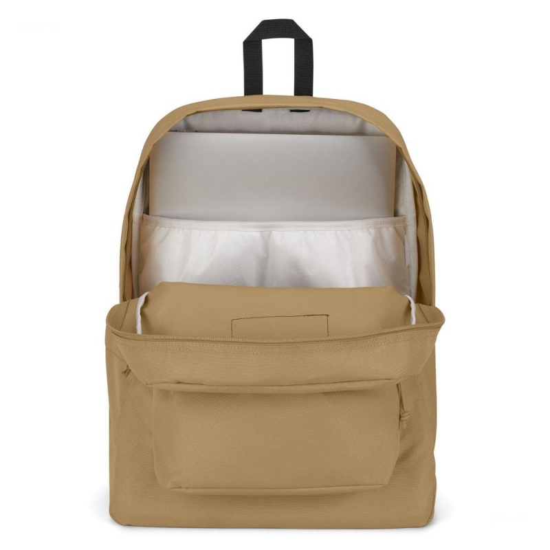 Batohy Školní batohy JanSport SuperBreak® Plus Hnědožlutý | ZCZNQ93454