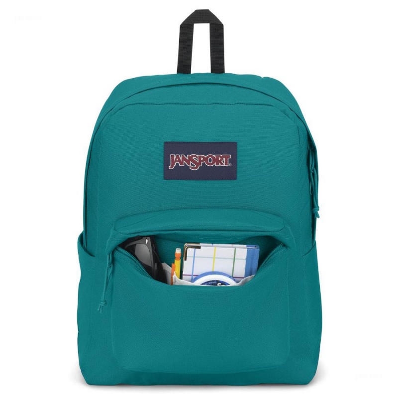 Batohy Školní batohy JanSport SuperBreak® Plus Tyrkysové | GCZUC29801