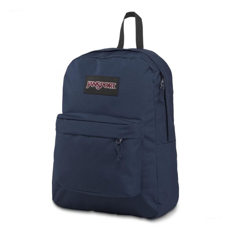 Batohy Školní batohy JanSport SuperBreak® Plus Tmavě Blankyt | QCZUV50837