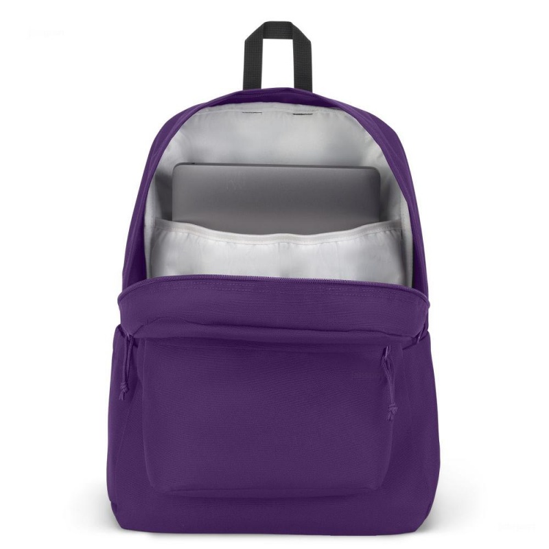 Batohy Školní batohy JanSport SuperBreak® Plus Fialové | CZQAV97516