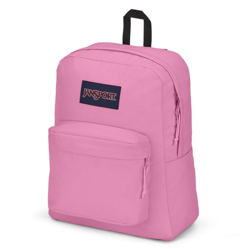 Batohy Školní batohy JanSport SuperBreak® Plus Růžové | CZZPD82861