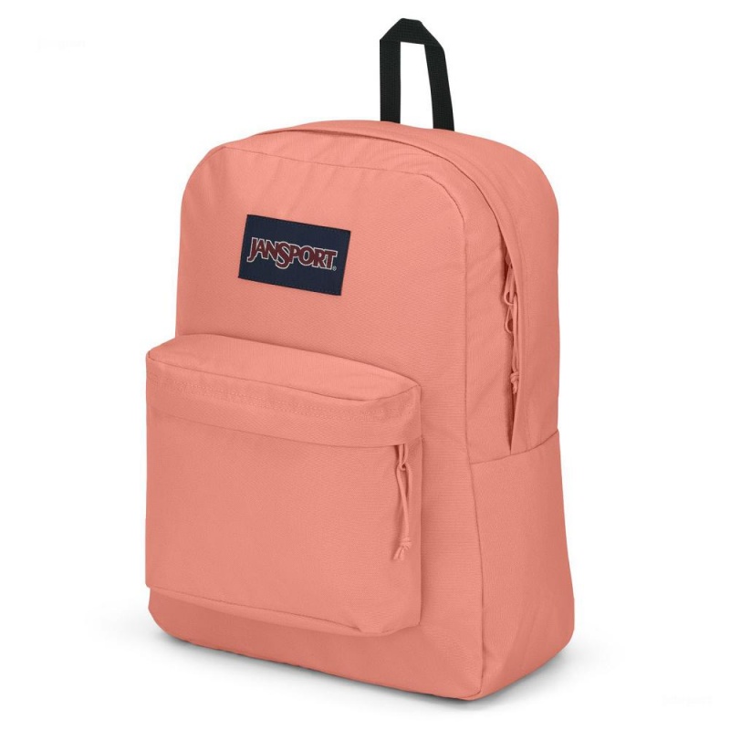 Batohy Školní batohy JanSport SuperBreak® Plus Růžové | LCZSX47825