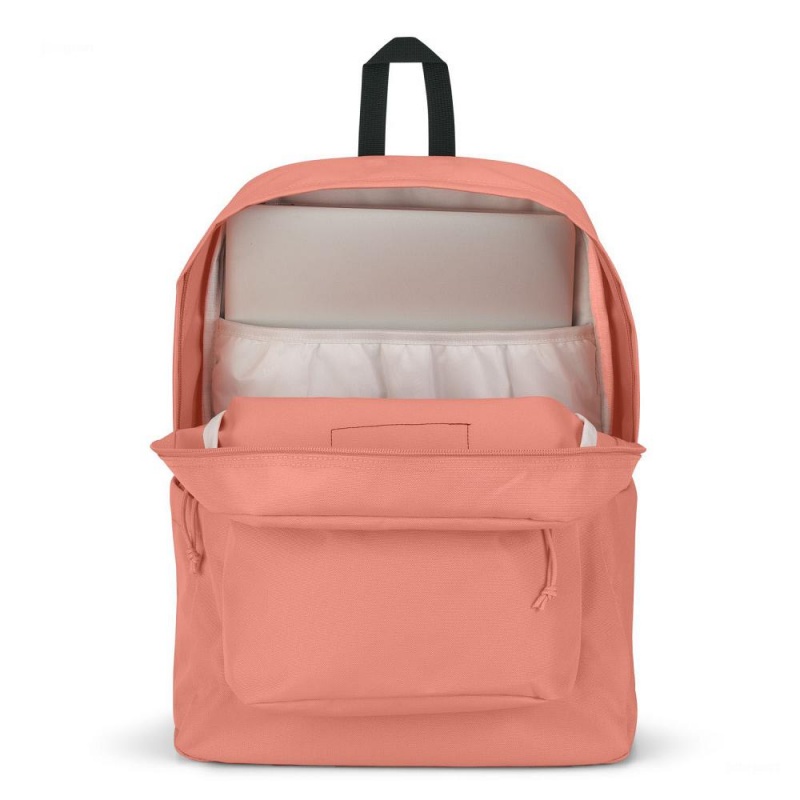 Batohy Školní batohy JanSport SuperBreak® Plus Růžové | LCZSX47825