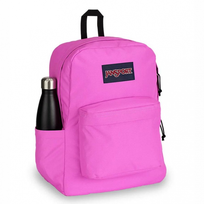 Batohy Školní batohy JanSport SuperBreak® Plus Růžové | MCZFT75729