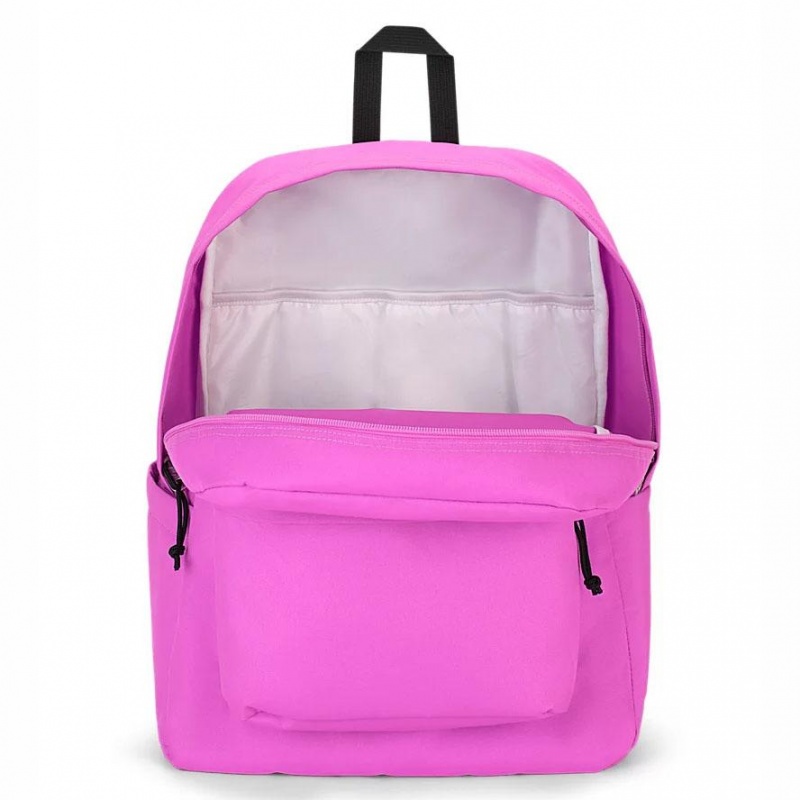 Batohy Školní batohy JanSport SuperBreak® Plus Růžové | MCZFT75729