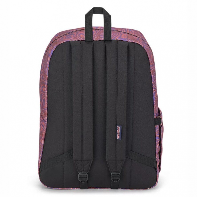 Batohy Školní batohy JanSport SuperBreak® Plus Fialové Oranžové | CZIIZ81153