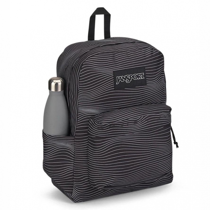 Batohy Školní batohy JanSport SuperBreak® Plus Černé | GCZUC91058