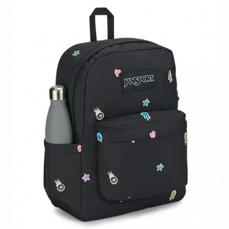 Batohy Školní batohy JanSport SuperBreak® Plus Černé | TCZPQ90001