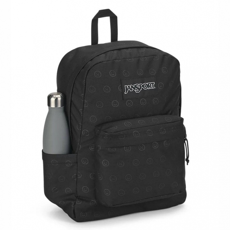 Batohy Školní batohy JanSport SuperBreak® Plus Černé | QCZUV63237