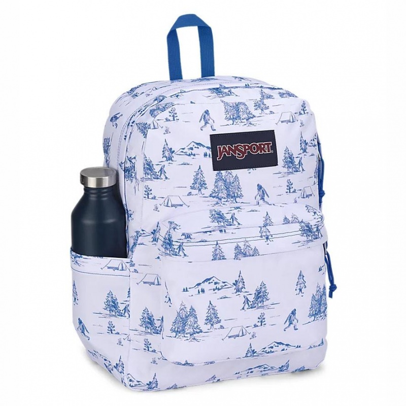 Batohy Školní batohy JanSport SuperBreak® Plus Bílé Blankyt | YCZGT97436