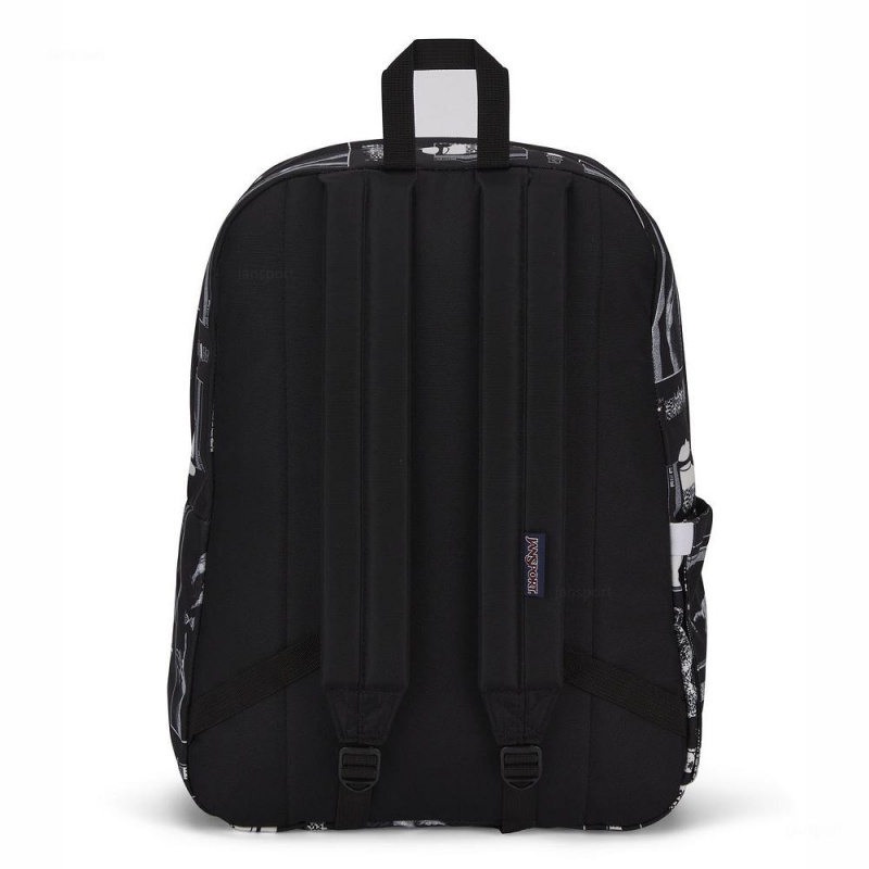 Batohy Školní batohy JanSport SuperBreak® Plus Černé | PCZER95412