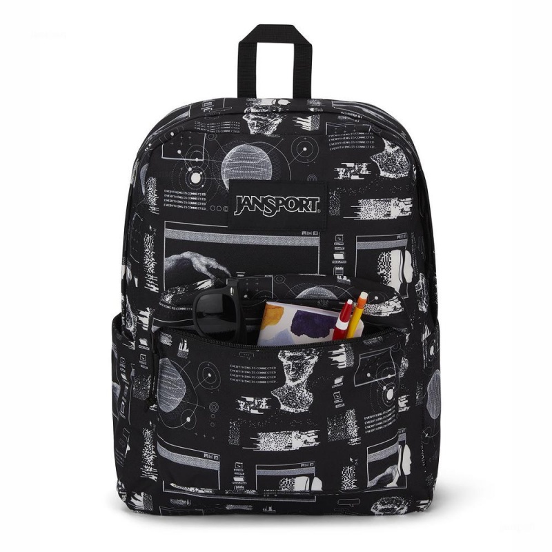 Batohy Školní batohy JanSport SuperBreak® Plus Černé | PCZER95412