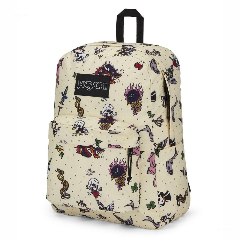 Batohy Školní batohy JanSport SuperBreak® Plus Béžový | QCZUV24628