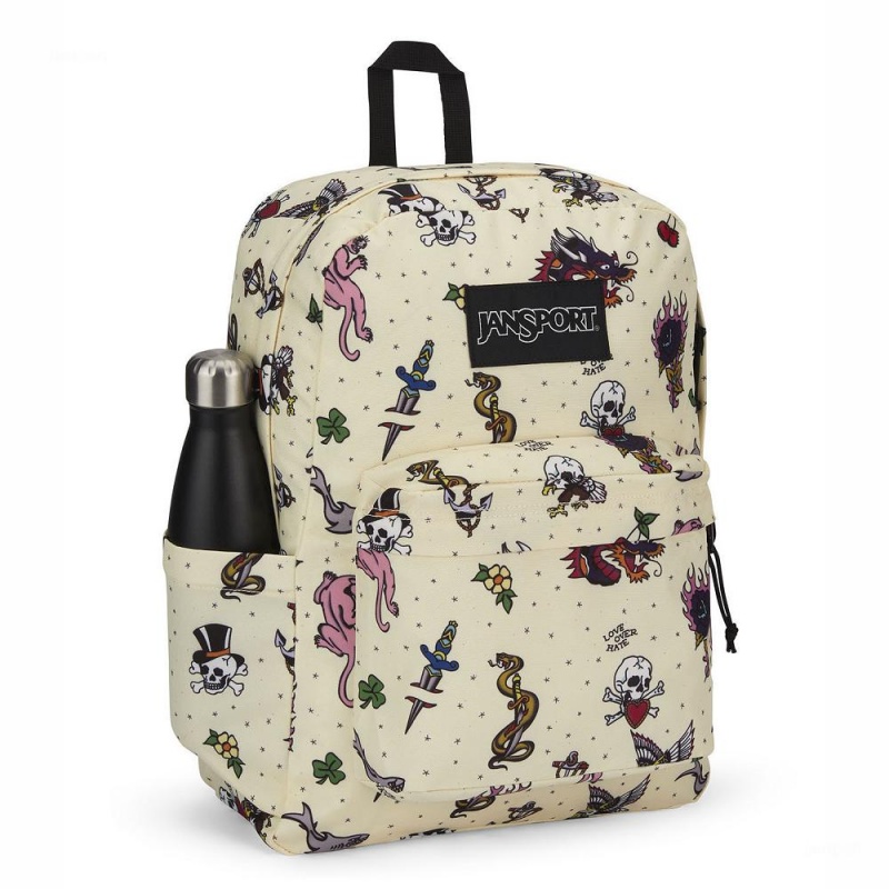 Batohy Školní batohy JanSport SuperBreak® Plus Béžový | QCZUV24628