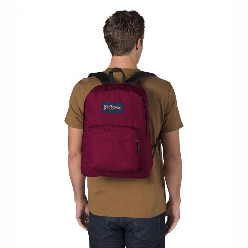 Batohy Školní batohy JanSport SuperBreak® Vínové | ZCZMJ27207